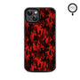 MyBat Design Lab Series MagSafe Case for Apple iPhone 17e / 16e / 14 / 13 - Red Digital Camouflage - MIP13CSLESMSM086-3.jpg