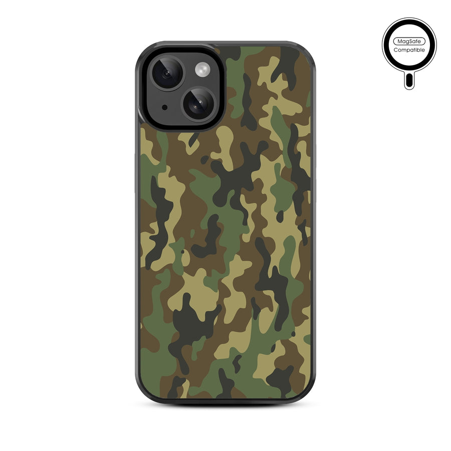 MyBat Design Lab Series MagSafe Case for Apple iPhone 17e / 16e / 14 / 13 - Military Camouflage - MIP13CSLESMSM119-3.jpg