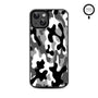 MyBat Design Lab Series MagSafe Case for Apple iPhone 17e / 16e / 14 / 13 - Black & White Camouflage - MIP13CSLESMSM122-3.jpg
