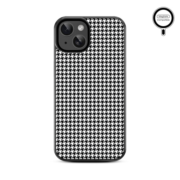 MyBat Design Lab Series MagSafe Case for Apple iPhone 17e / 16e / 14 / 13 - Classic Houndstooth - MIP13CSLESMSM215-3.jpg
