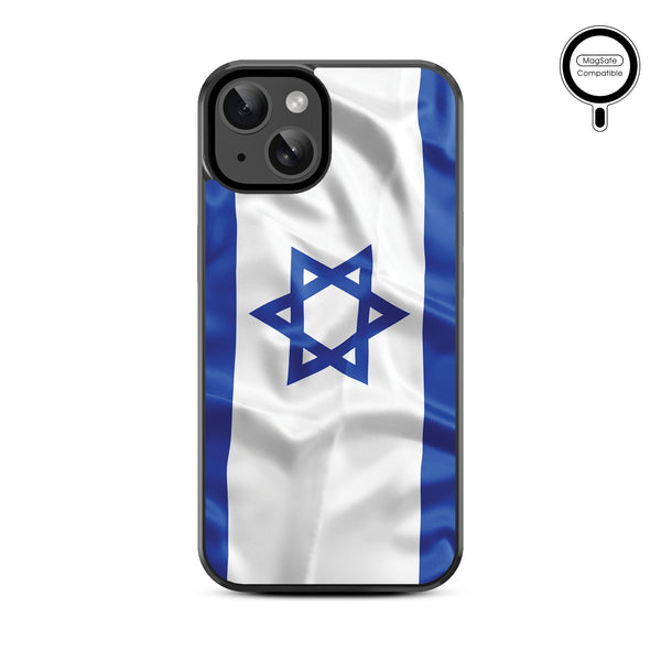 MyBat Design Lab Series MagSafe Case for Apple iPhone 17e / 16e / 14 / 13- Israel Flag - MIP13CSLESMSM308-3.jpg