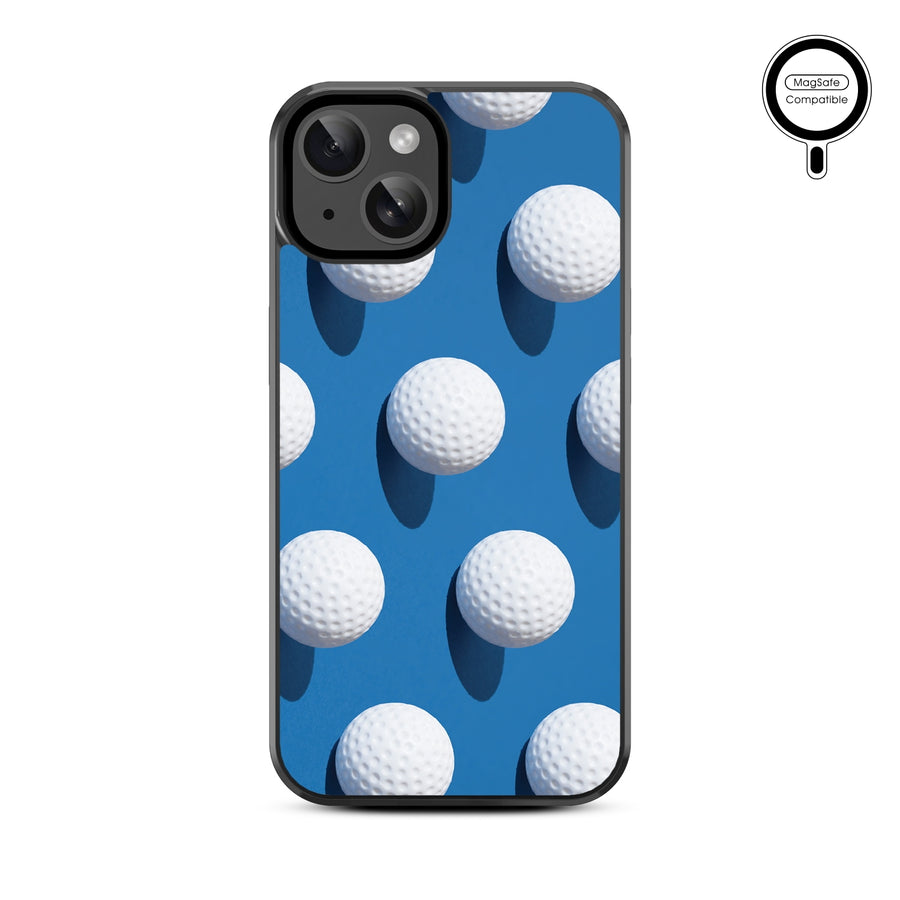 MyBat Design Lab Series MagSafe Case for Apple iPhone 17e / 16e / 14 / 13 - Golf Ball Roll - MIP13CSLESMSM313-3.jpg