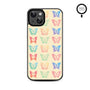 MyBat Design Lab Series MagSafe Case for Apple iPhone 17e / 16e / 14 / 13 - Technicolor Butterflies - MIP13CSLESMSM487-3.jpg
