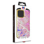 MyBat TUFF Kleer Hybrid Case for Apple iPhone 13 Pro - Pink Marbling / Electroplating Gold - MIP13PCSE4TM205-8.jpg