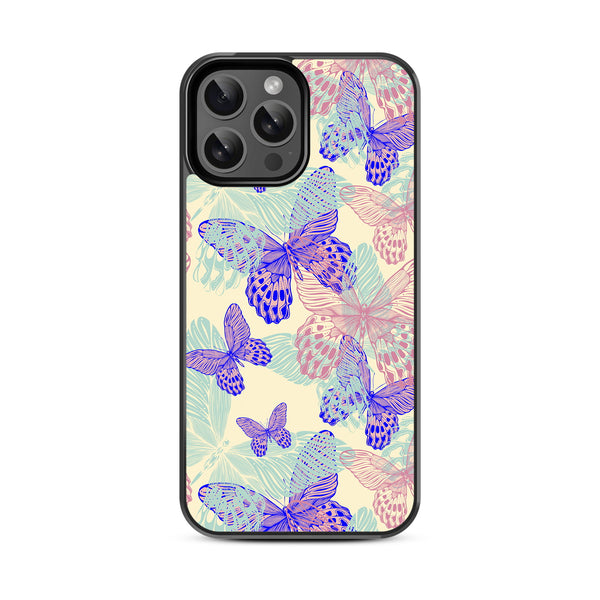 MyBat Design Lab Series Case for Apple iPhone 13 Pro Max (6.7) - Butterflies - MIP13PMCSLESM019-3.jpg