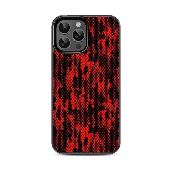 MyBat Design Lab Series Case for Apple iPhone 13 Pro Max (6.7) - Red Digital Camouflage - MIP13PMCSLESM086-3.jpg