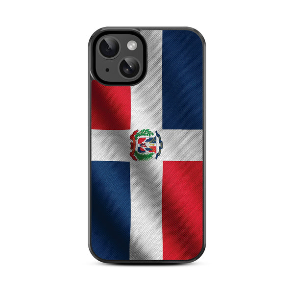 MyBat Design Lab Series Case for Apple iPhone 17e / 16e / 14 / 13 - Dominican Republic Flag - MIP14CSLESM307-3.jpg