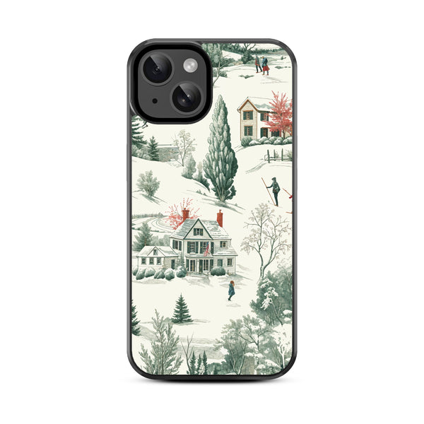 MyBat Design Lab Series Case for Apple iPhone 17e / 16e / 14 / 13 - Ski Lodge - MIP14CSLESM320-3.jpg