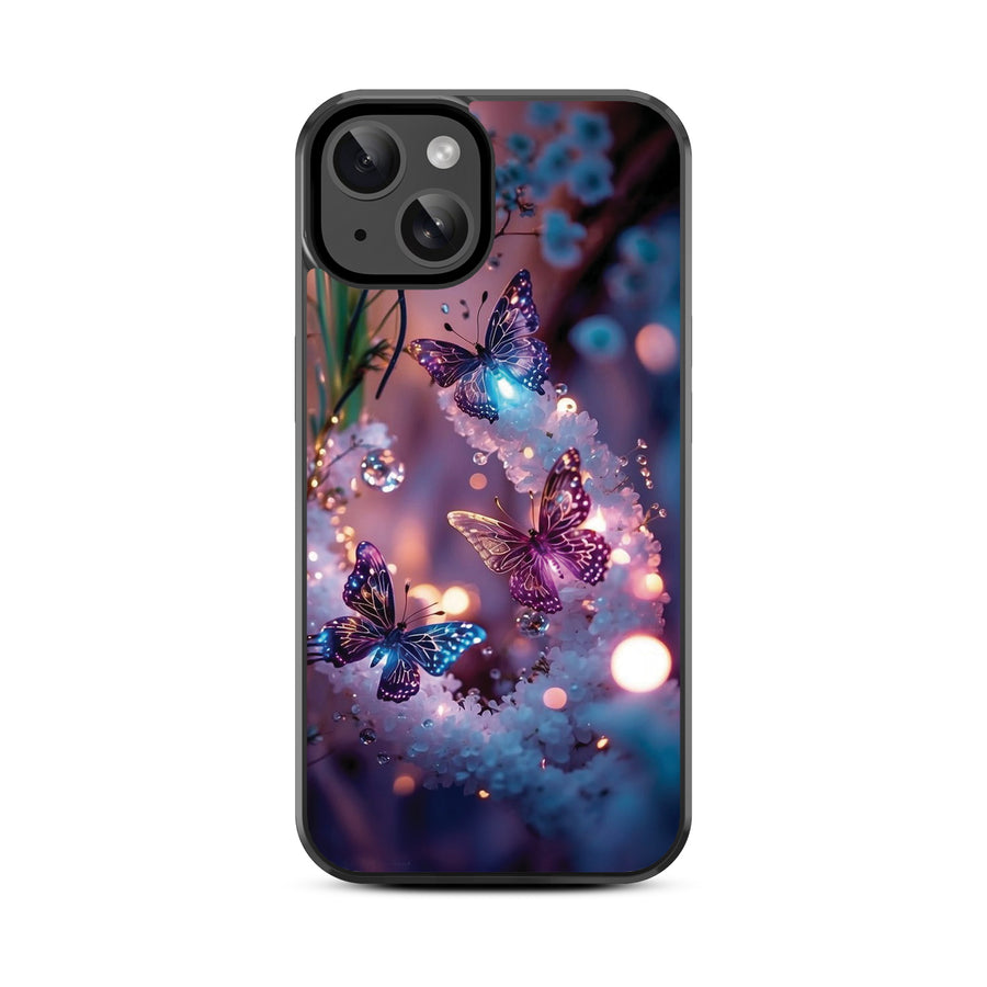 MyBat Design Lab Series Case for Apple iPhone 17e / 16e / 14 / 13  - Magical Butterflies - MIP14CSLESM349-3.jpg
