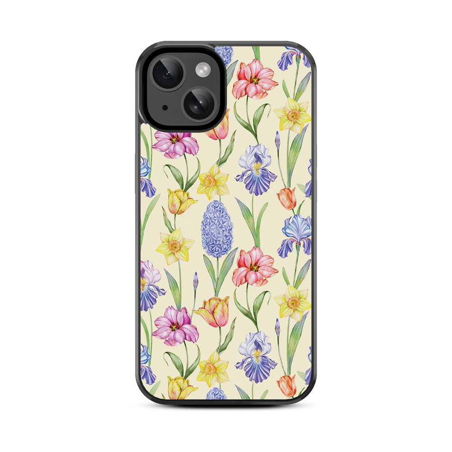 MyBat Design Lab Series Case for Apple iPhone 17e / 16e / 14 / 13 - Spring Has Sprung - MIP14CSLESM467-3.jpg