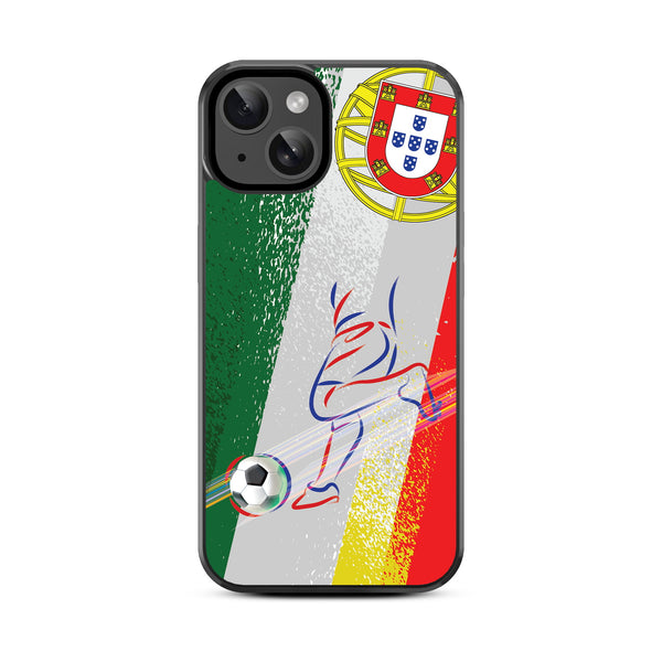 MyBat Design Lab Series Case for Apple iPhone 17e / 16e / 14 / 13 – Portugal Soccer - MIP14CSLESM514-3.jpg