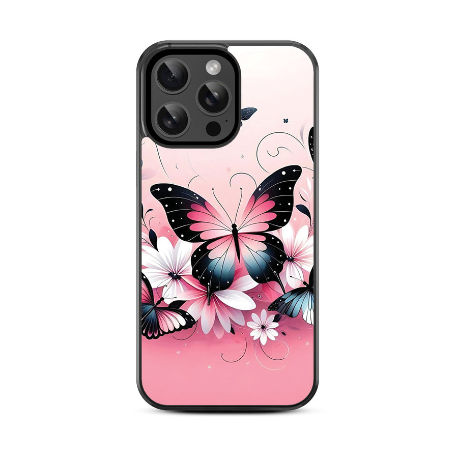 MyBat Design Lab Series Case for Apple iPhone 14 Pro (6.1) - Butterfly Bouquet - MIP14PCSLESM184-3.jpg