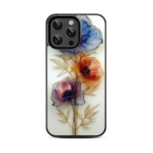 MyBat Design Lab Series Case for Apple iPhone 14 Pro (6.1) - Pressed Flowers - MIP14PCSLESM185-3.jpg