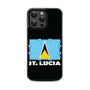 MyBat Design Lab Series Case for Apple iPhone 14 Pro (6.1) - St. Lucia Flag - MIP14PCSLESM262-3.jpg
