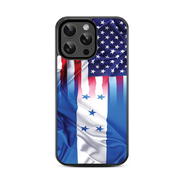 MyBat Design Lab Series Case for Apple iPhone 14 Pro (6.1) - Honduras-USA Flag - MIP14PCSLESM263-3.jpg