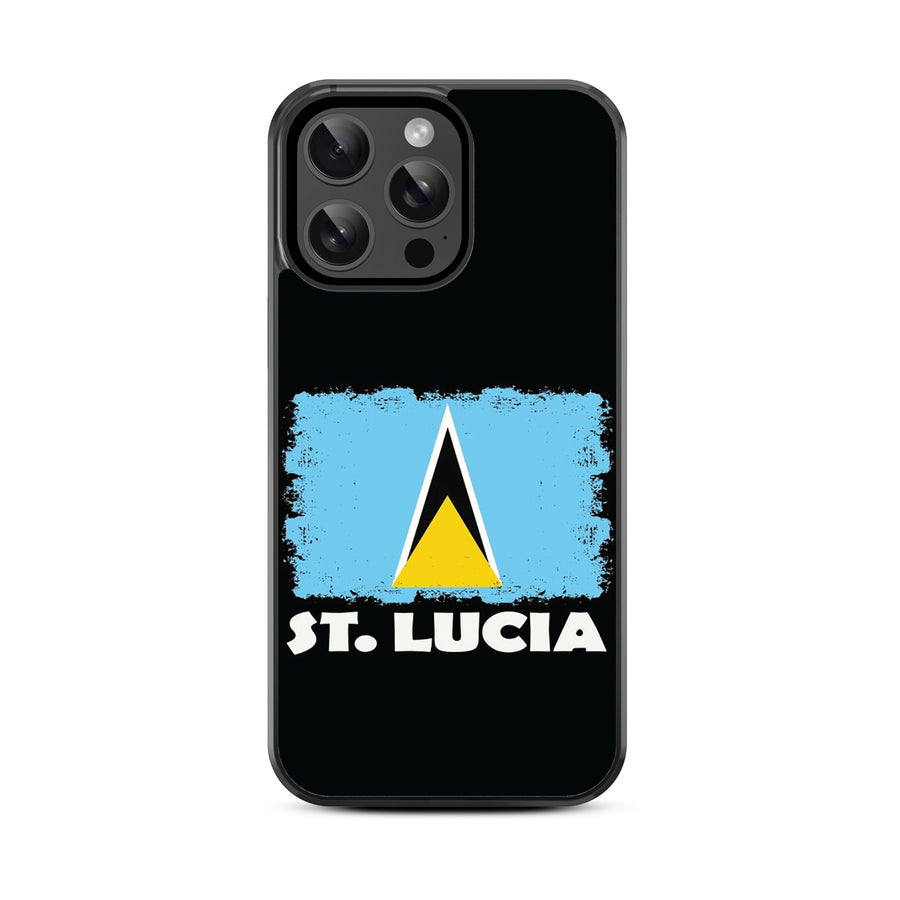 MyBat Design Lab Series Case for Apple iPhone 14 Pro Max (6.7) - St. Lucia Flag - MIP14PMCSLESM262-3.jpg