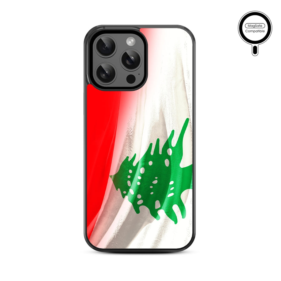 MyBat Design Lab Series MagSafe Case for Apple iPhone 14 Pro Max (6.7) - Lebanese Flag - MIP14PMCSLESMSM033-3.jpg
