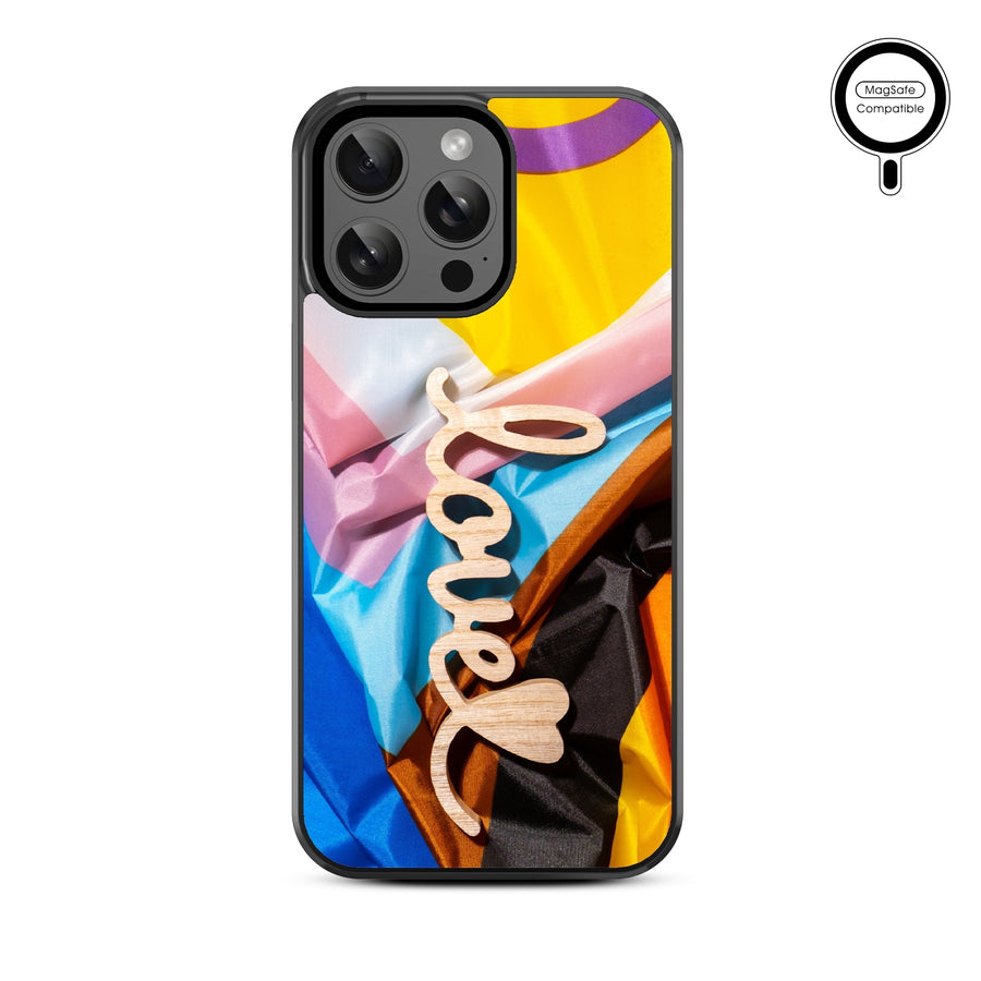 MyBat Design Lab Series MagSafe Case for Apple iPhone 14 Pro Max (6.7) - Love is Love - MIP14PMCSLESMSM037-3.jpg