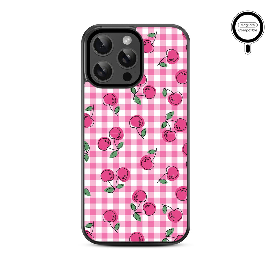 MyBat Design Lab Series MagSafe Case for Apple iPhone 14 Pro Max (6.7) - Pink Cherries - MIP14PMCSLESMSM100-3.jpg