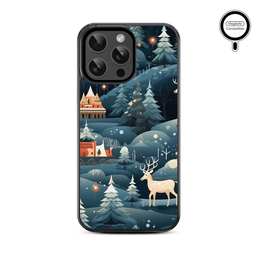 MyBat Design Lab Series MagSafe Case for Apple iPhone 14 Pro Max (6.7) - Winter Wonderland - MIP14PMCSLESMSM269-3.jpg