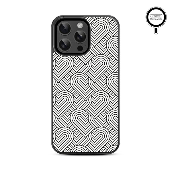 MyBat Design Lab Series MagSafe Case for Apple iPhone 14 Pro Max (6.7) - Hearts Aligned - MIP14PMCSLESMSM331-3.jpg