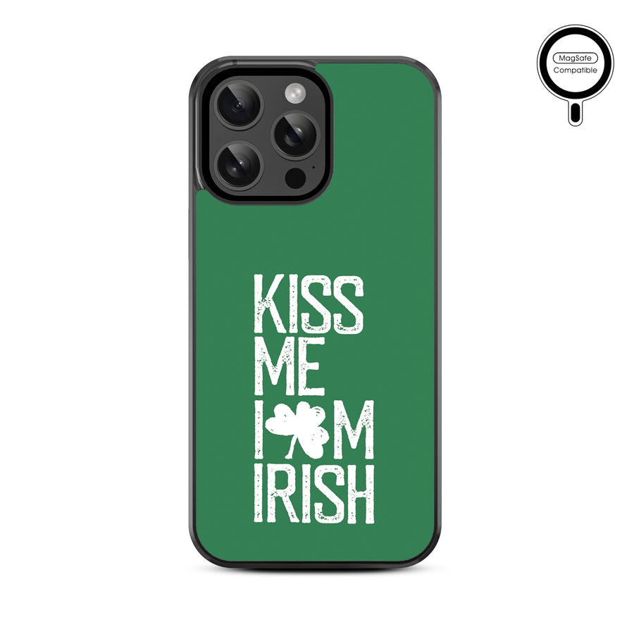 MyBat Design Lab Series MagSafe Case for Apple iPhone 14 Pro Max - Kiss Me I'm Irish - MIP14PMCSLESMSM465-3.jpg