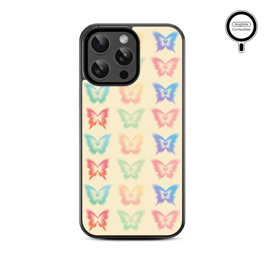 MyBat Design Lab Series MagSafe Case for Apple iPhone 14 Pro Max - Technicolor Butterflies - MIP14PMCSLESMSM487-3.jpg