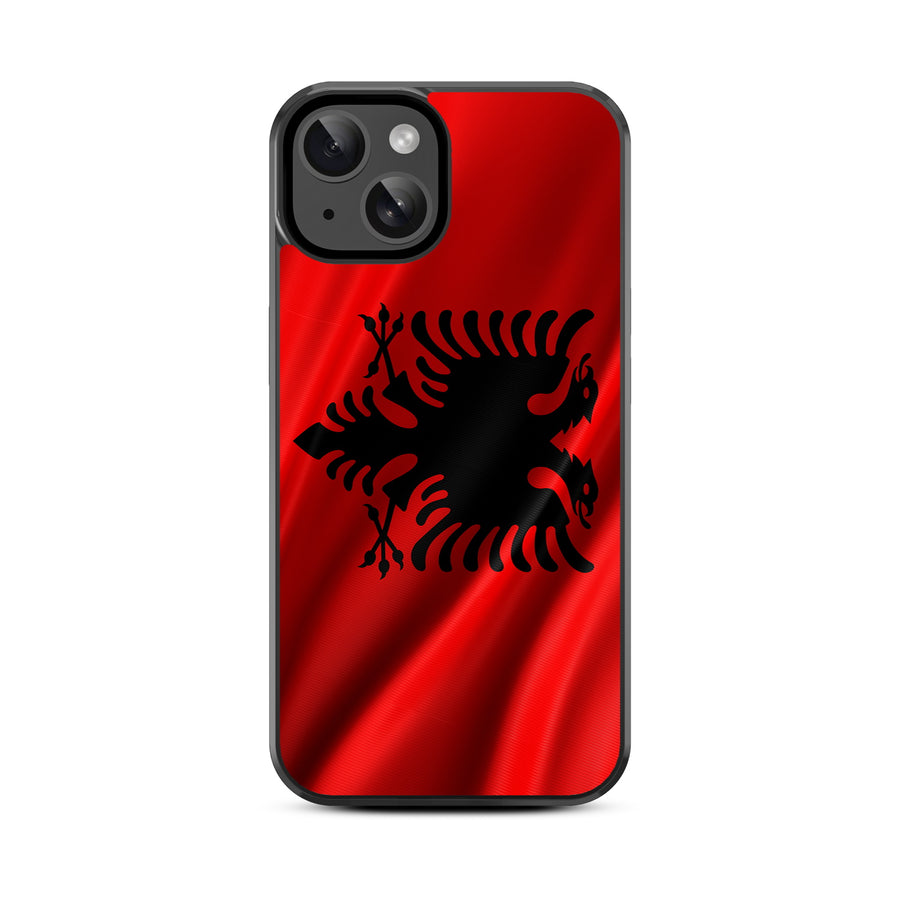 MyBat Design Lab Series Case for Apple iPhone 15 (6.1) - Albania Flag - MIP15CSLESM140-3.jpg