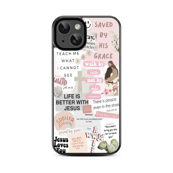 MyBat Design Lab Series Case for Apple iPhone 15 (6.1) - Jesus Loves You - MIP15CSLESM365-3.jpg