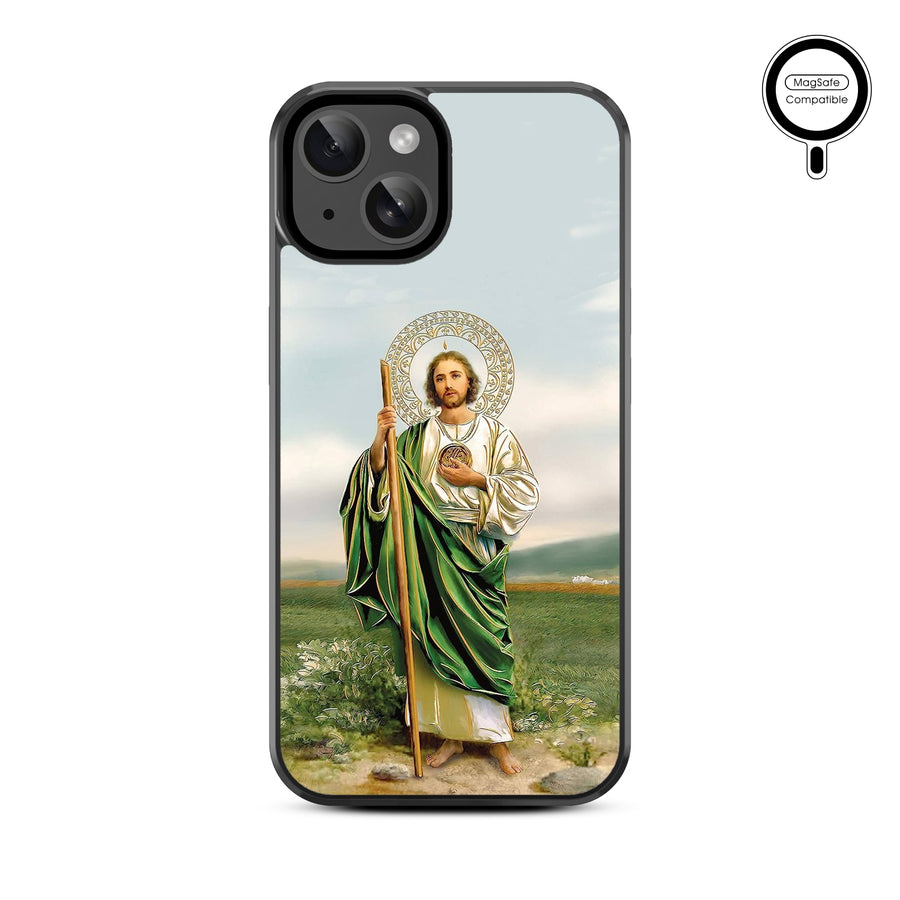 MyBat Design Lab Series MagSafe Case for Apple iPhone 15 (6.1) - Saint Judas - MIP15CSLESMSM138-3.jpg