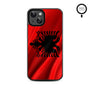 MyBat Design Lab Series MagSafe Case for Apple iPhone 15 (6.1) - Albania Flag - MIP15CSLESMSM140-3.jpg