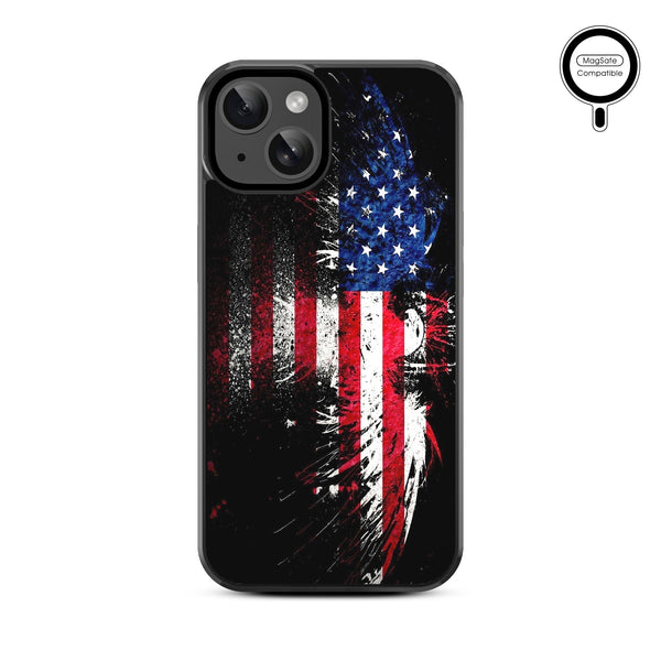 MyBat Design Lab Series MagSafe Case for Apple iPhone 15 (6.1) - American Eagle - MIP15CSLESMSM169-3.jpg