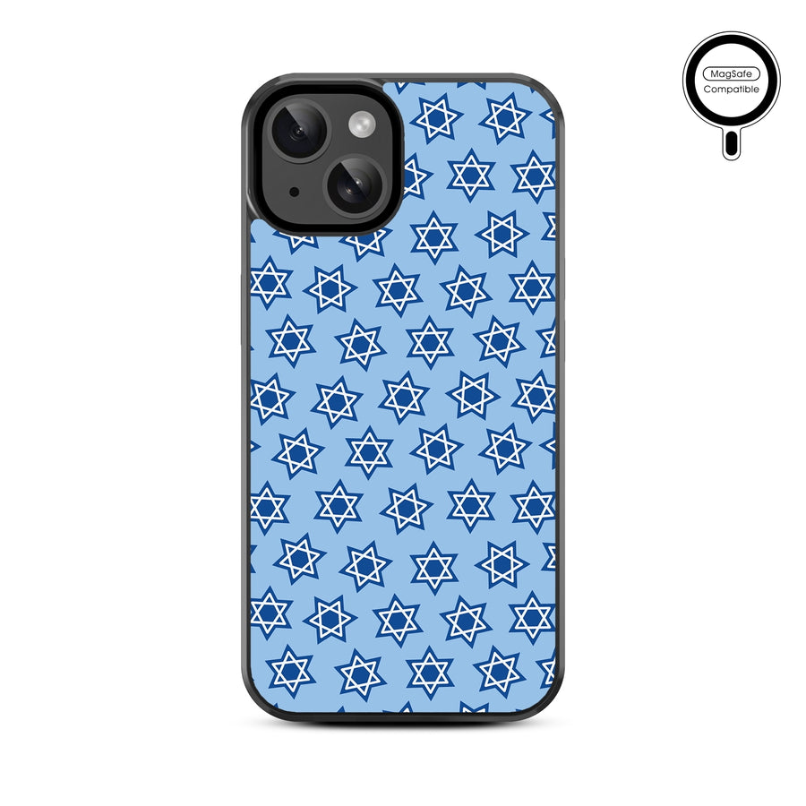 MyBat Design Lab Series MagSafe Case for Apple iPhone 15 (6.1) - Star of David - MIP15CSLESMSM279-3.jpg