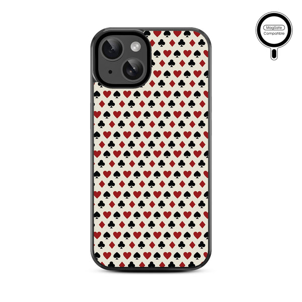 MyBat Design Lab Series MagSafe Case for Apple iPhone 15 (6.1) - Royal Flush - MIP15CSLESMSM336-3.jpg