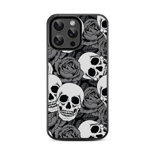 MyBat Design Lab Series Case for Apple iPhone 15 Pro (6.1) - Skull Garden - MIP15PCSLESM081-3.jpg