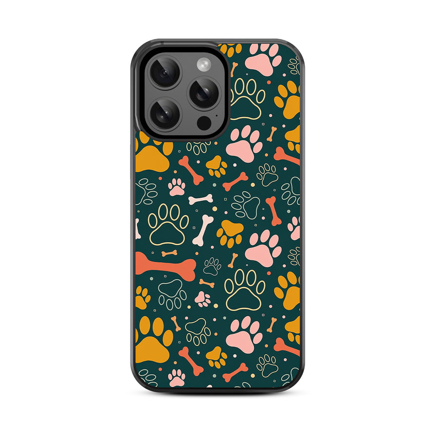 MyBat Design Lab Series Case for Apple iPhone 15 Pro Max (6.7) - Paw Prints & Bones - MIP15PMCSLESM003-3.jpg