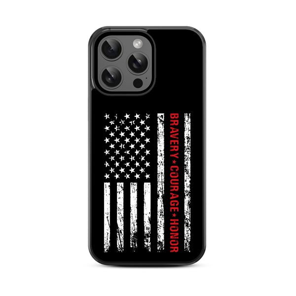 MyBat Design Lab Series Case for Apple iPhone 15 Pro Max (6.7) - Firefighter Flag - MIP15PMCSLESM041-3.jpg