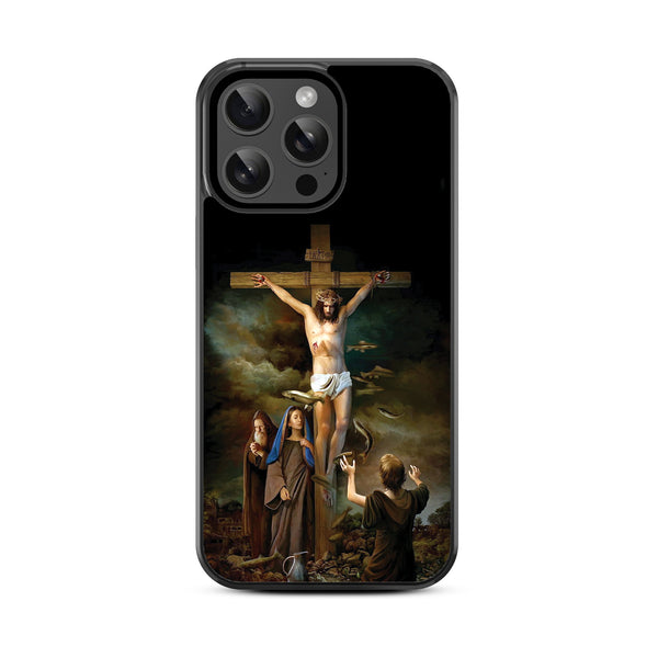 MyBat Design Lab Series Case for Apple iPhone 15 Pro Max (6.7) - Jesus on the Cross - MIP15PMCSLESM197-3.jpg