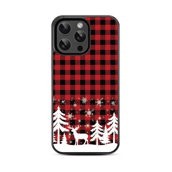 MyBat Design Lab Series Case for Apple iPhone 15 Pro Max (6.7) - Reindeer Flannel - MIP15PMCSLESM276-3.jpg