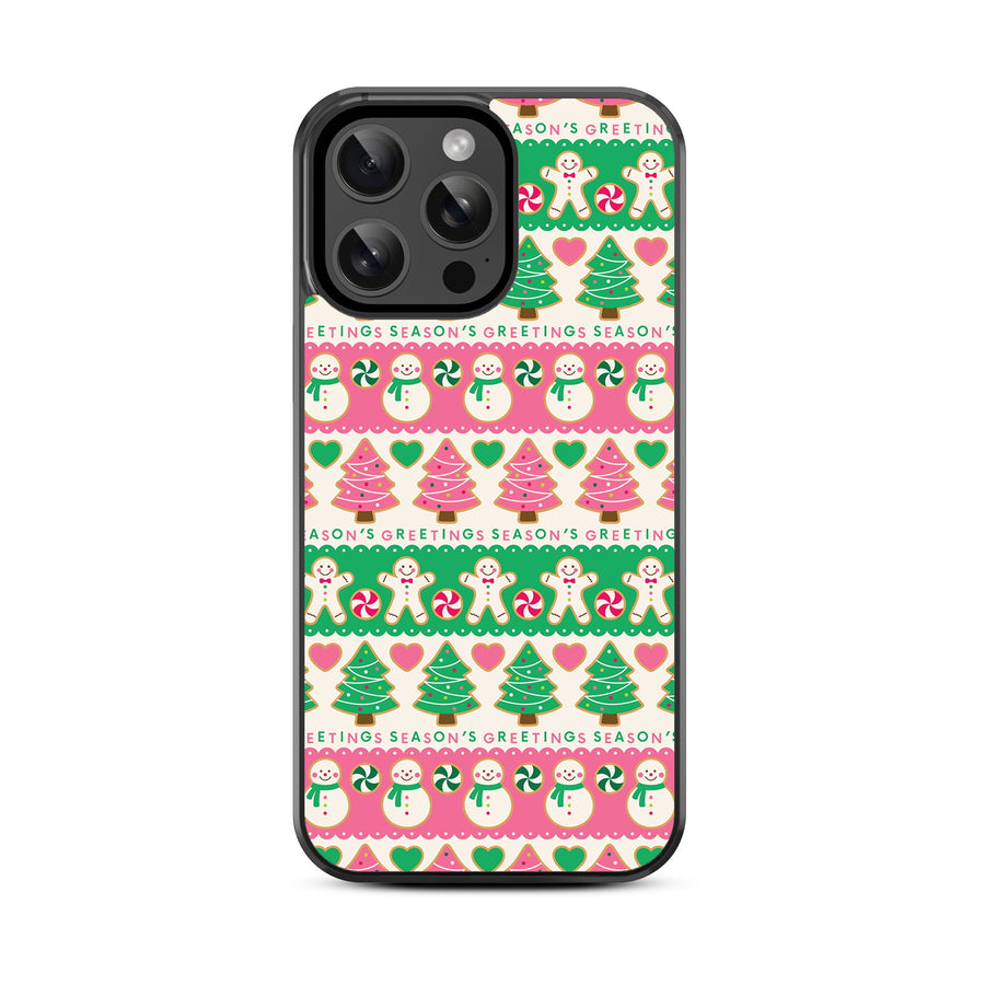 MyBat Design Lab Series Case for Apple iPhone 15 Pro Max (6.7) - Season's Greeting - MIP15PMCSLESM277-3.jpg