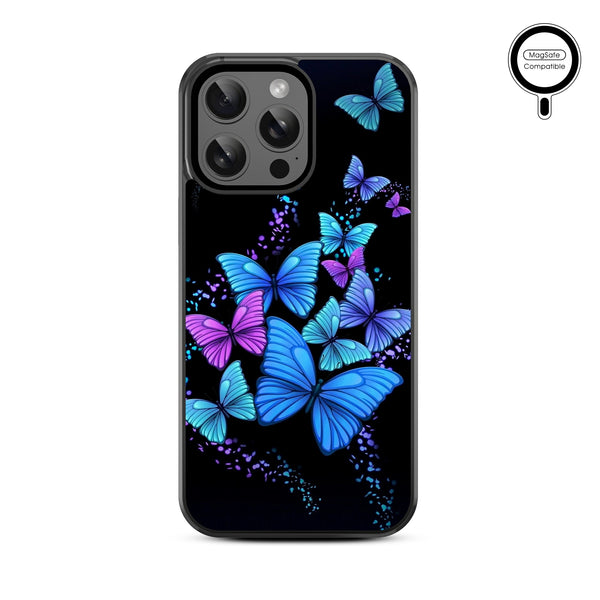 MyBat Design Lab Series MagSafe Case for Apple iPhone 15 Pro Max (6.7) - Butterfly Night - MIP15PMCSLESMSM021-3.jpg