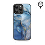 MyBat Design Lab Series MagSafe Case for Apple iPhone 15 Pro Max (6.7) - Blue Marble - MIP15PMCSLESMSM106-3.jpg