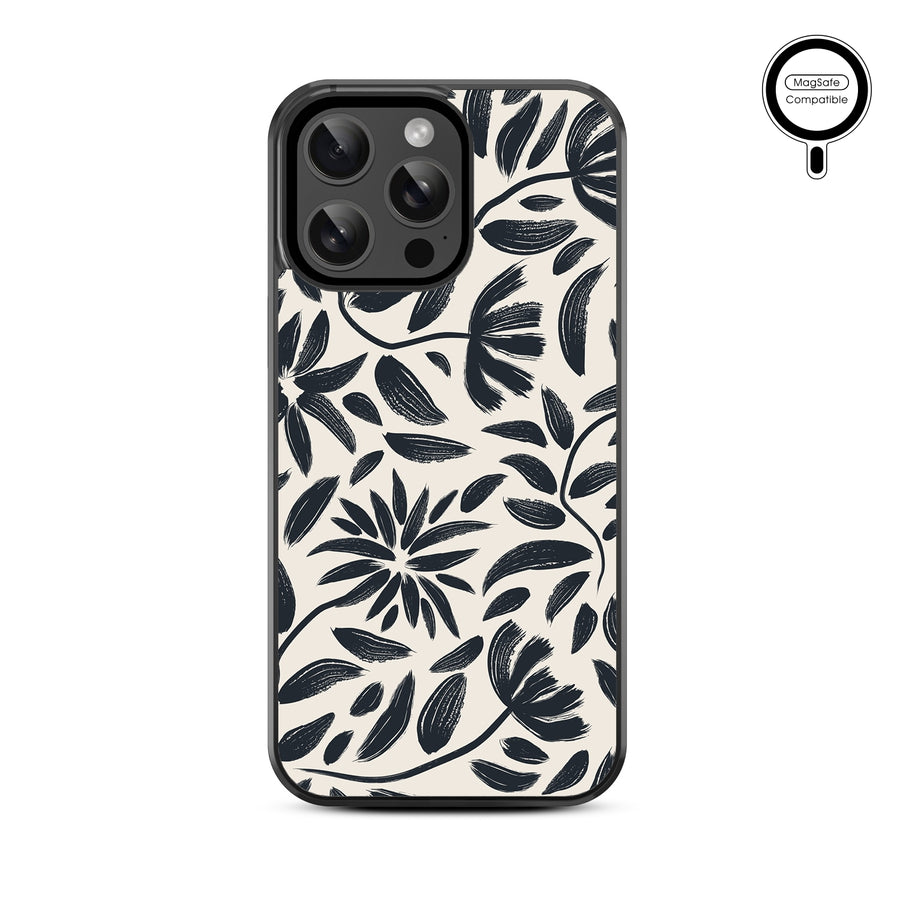MyBat Design Lab Series MagSafe Case for Apple iPhone 15 Pro Max (6.7) - Vintage Floral - MIP15PMCSLESMSM124-3.jpg