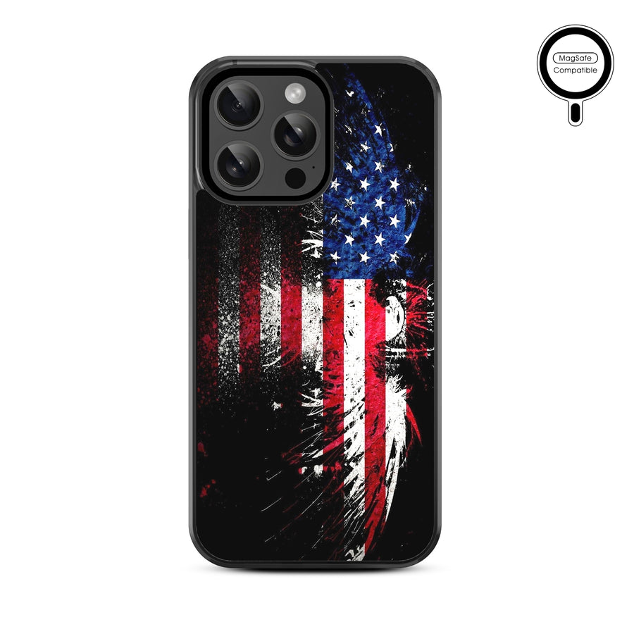 MyBat Design Lab Series MagSafe Case for Apple iPhone 15 Pro Max (6.7) - American Eagle - MIP15PMCSLESMSM169-3.jpg