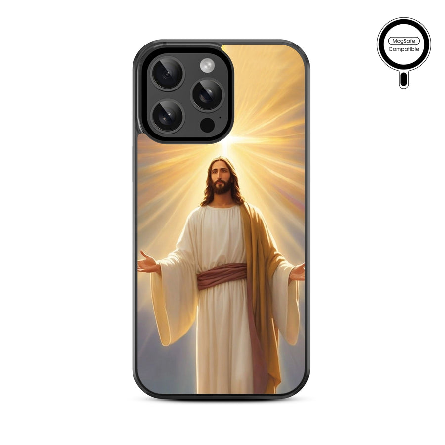 MyBat Design Lab Series MagSafe Case for Apple iPhone 15 Pro Max (6.7) - Christ the Light - MIP15PMCSLESMSM196-3.jpg