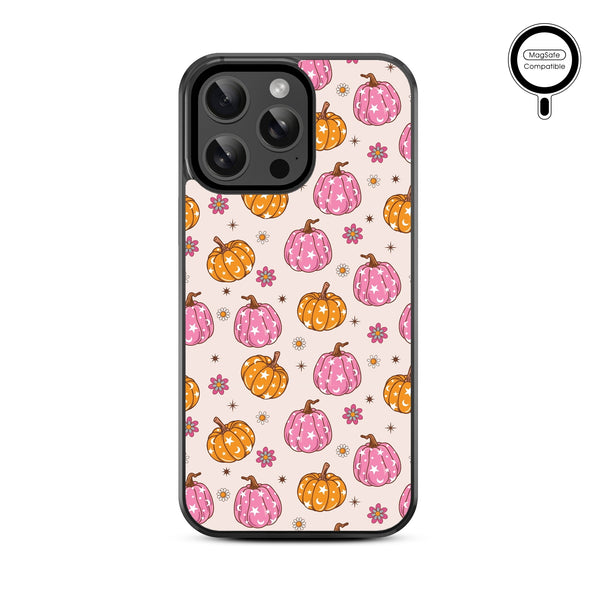 MyBat Design Lab Series MagSafe Case for Apple iPhone 15 Pro Max (6.7) - Groovy Pumpkin Patch - MIP15PMCSLESMSM222-3.jpg