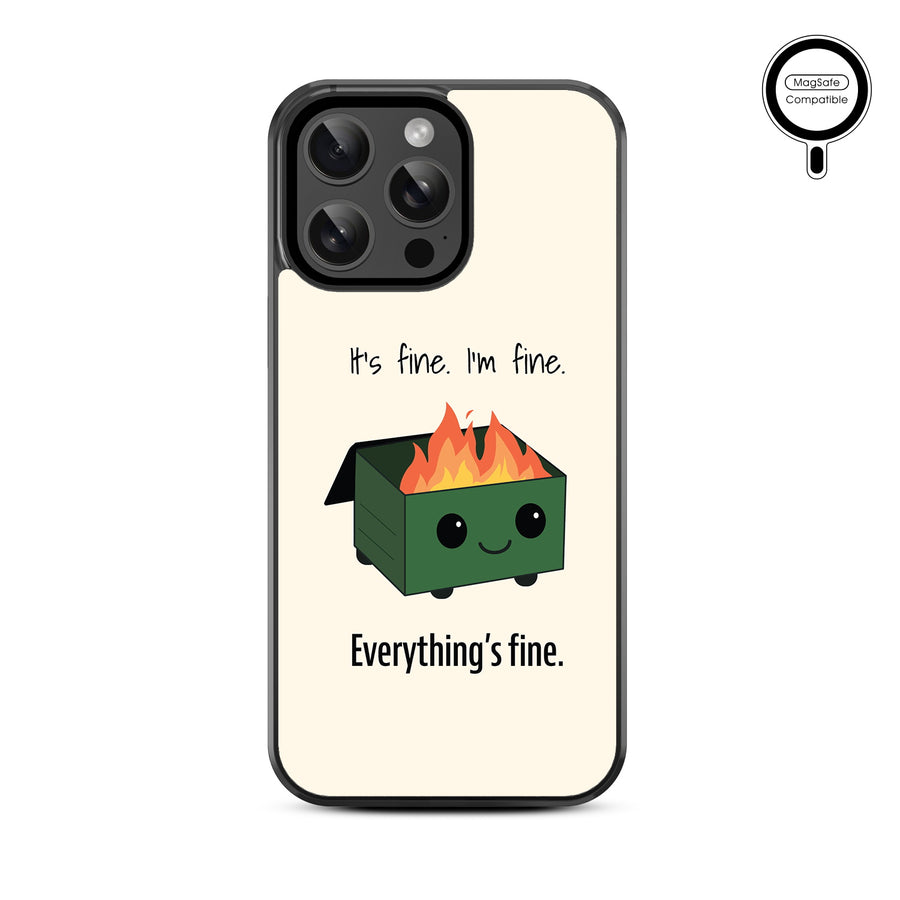 MyBat Design Lab Series MagSafe Case for Apple iPhone 15 Pro Max (6.7) - Dumpster Fire - MIP15PMCSLESMSM255-3.jpg