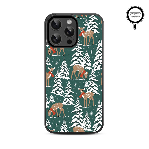 MyBat Design Lab Series MagSafe Case for Apple iPhone 15 Pro Max (6.7) - Pine & Prancer - MIP15PMCSLESMSM287-3.jpg