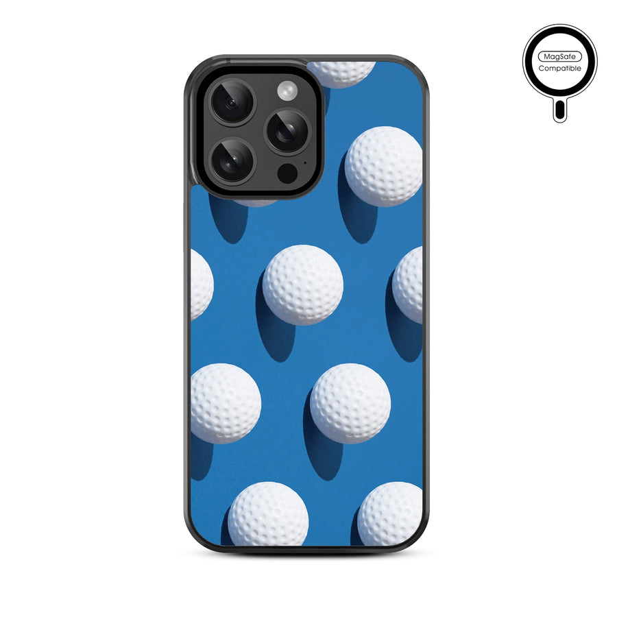 MyBat Design Lab Series MagSafe Case for Apple iPhone 15 Pro Max (6.7) - Golf Ball Roll - MIP15PMCSLESMSM313-3.jpg