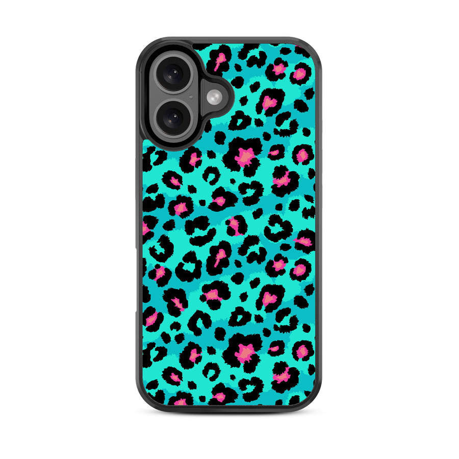 MyBat Design Lab Series Case for Apple iPhone 16 - Multicolor Leopard - MIP16CSLESM004-3.jpg